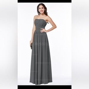 Mori Lee formal floor length gown bridesmaid prom dress